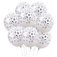 Ballon mit Fussballmotiv