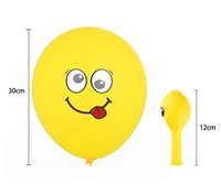 1 Ballon Lachgesicht