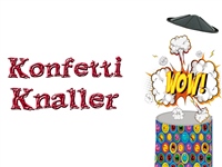 Konfetti Tischbombe