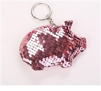 Paillettenschwein mit Anhaenger