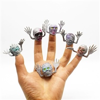 3x Gruslige Gespenster Fingerpuppen