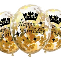 KonfettiBallon Happy Birthday