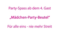 Maedchen PartyBeutel
