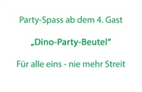 Dino PartyBeutel