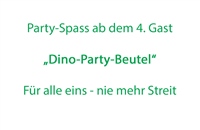 Dino PartyBeutel
