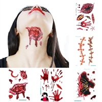 Narben und Grusel Tattoos