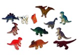 Kleine GummiDinosaurier